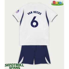 Tottenham Hotspur Jan Paul van Hecke #6 Hemmaställ Barn 2026-27 Kortärmad (+ Korta byxor)